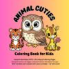 Animals Coloring Book for Kids - 30 Pages